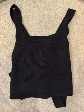 Aritzia cayenne tank, black xs